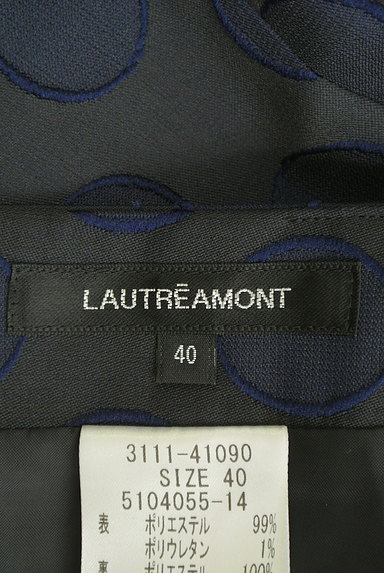 LAUTREAMONT（ロートレアモン）の古着「ドット柄刺繍タイトスカート（スカート）」大画像６へ