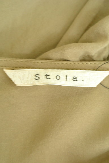 Stola.（ストラ）の古着「くしゅくしゅ袖のシアーカットソー（カットソー・プルオーバー）」大画像６へ
