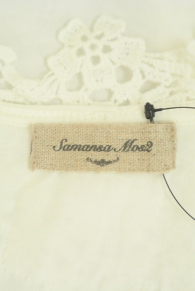 SM2（サマンサモスモス）の古着「花柄刺繍レースカットソー（カットソー・プルオーバー）」大画像６へ