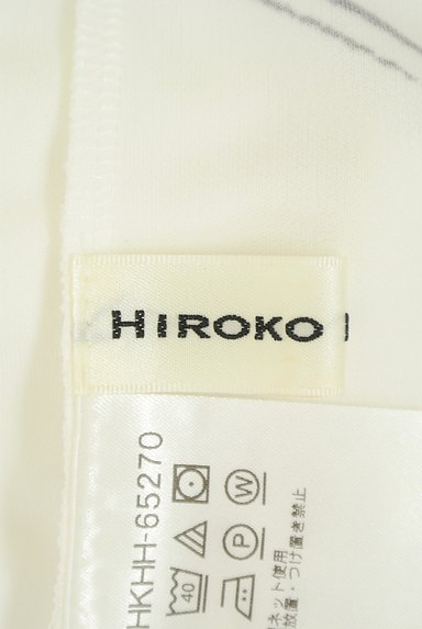 HIROKO KOSHINO（ヒロココシノ）の古着「フレンチスリーブアシメシアーカットソー（カットソー・プルオーバー）」大画像６へ
