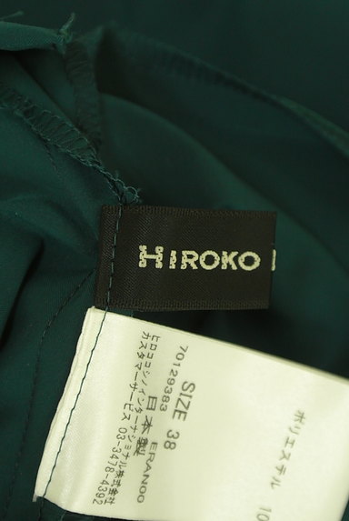 HIROKO KOSHINO（ヒロココシノ）の古着「サイドポケットラップ風ワイドパンツ（パンツ）」大画像６へ