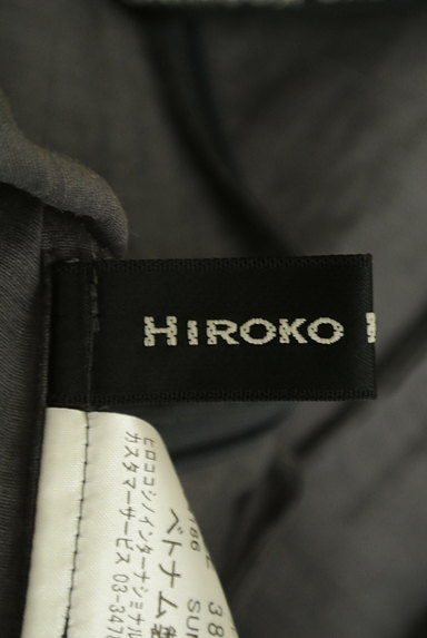 HIROKO KOSHINO（ヒロココシノ）の古着「ミモレ丈シワプリーツシアースカート（ロングスカート・マキシスカート）」大画像６へ