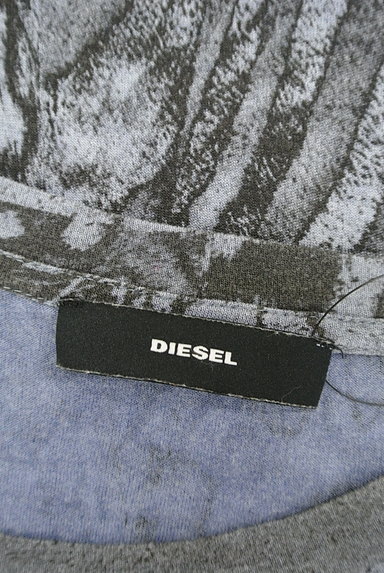 DIESEL（ディーゼル）の古着「アニマル柄ロング丈Tシャツ（Ｔシャツ）」大画像６へ