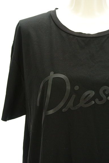 DIESEL（ディーゼル）の古着「ワンカラー凹凸ロゴTシャツ（Ｔシャツ）」大画像４へ