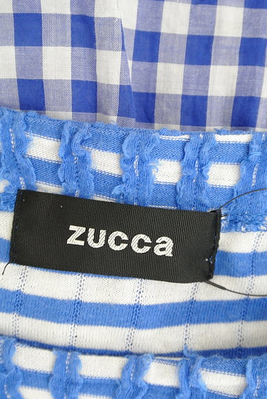 ZUCCa（ズッカ）の古着「ウエスト切替チェック柄ワンピース（ワンピース・チュニック）」大画像６へ