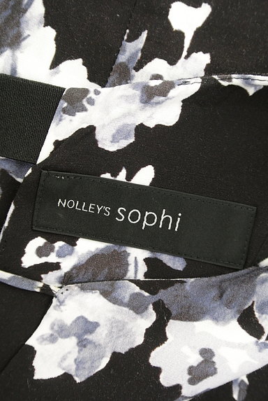 NOLLEY'S sophi（ノーリーズソフィ）の古着「膝下丈花柄ワンピース（ワンピース・チュニック）」大画像６へ