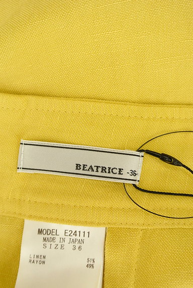 BEATRICE（ベアトリス）の古着「サイドボタンリネンロングスカート（ロングスカート・マキシスカート）」大画像６へ