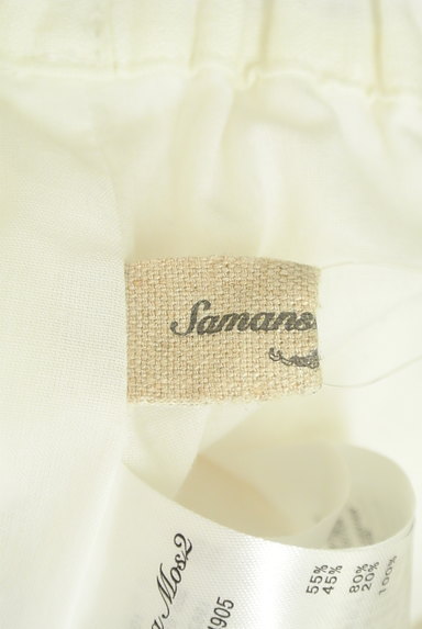 SM2（サマンサモスモス）の古着「裾レースコットンリネンワイドパンツ（パンツ）」大画像６へ