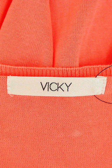 VICKY（ビッキー）の古着「フレンチスリーブ刺繍ニット（ニット）」大画像６へ