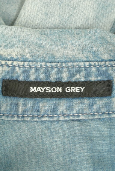 MAYSON GREY（メイソングレイ）の古着「ヴィンテージ風デニムシャツ（カジュアルシャツ）」大画像６へ