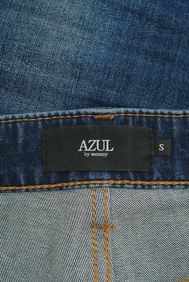 AZUL by moussy（アズールバイマウジー）の古着「スリムフィットストレッチジーンズ（デニムパンツ）」大画像６へ