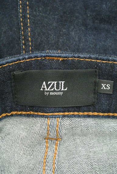 AZUL by moussy（アズールバイマウジー）の古着「大人スリムストレッチジーンズ（デニムパンツ）」大画像６へ