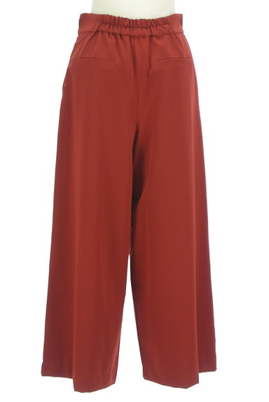 Couture Brooch（クチュールブローチ）の古着「深いカラーのタックワイドパンツ（パンツ）」大画像２へ