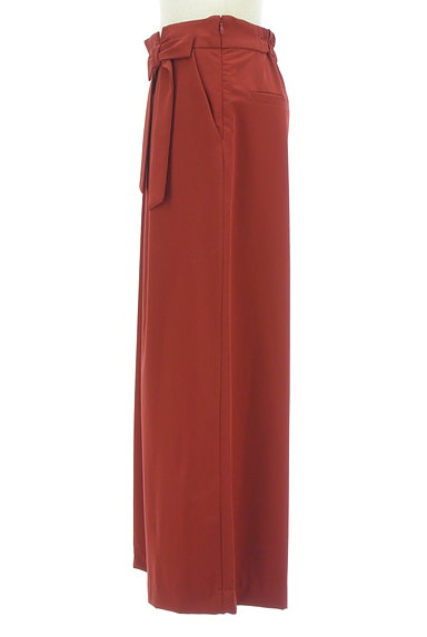 Couture Brooch（クチュールブローチ）の古着「深いカラーのタックワイドパンツ（パンツ）」大画像３へ