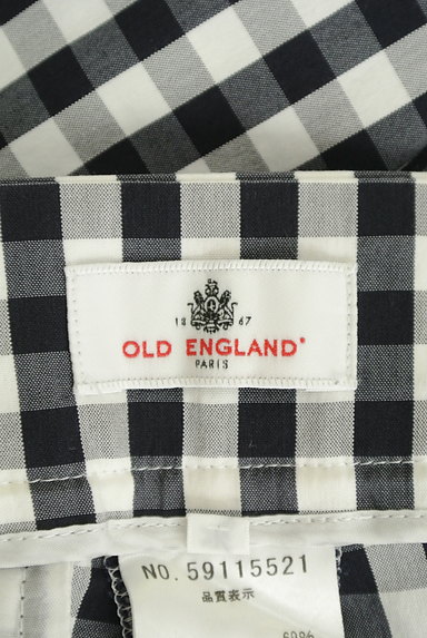 OLD ENGLAND（オールドイングランド）の古着「ギンガムクロップドパンツ（パンツ）」大画像６へ