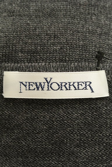 NEW YORKER（ニューヨーカー）の古着「ピンタックニット（カーディガン・ボレロ）」大画像６へ