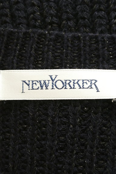 NEW YORKER（ニューヨーカー）の古着「Vネックラメニット（ニット）」大画像６へ