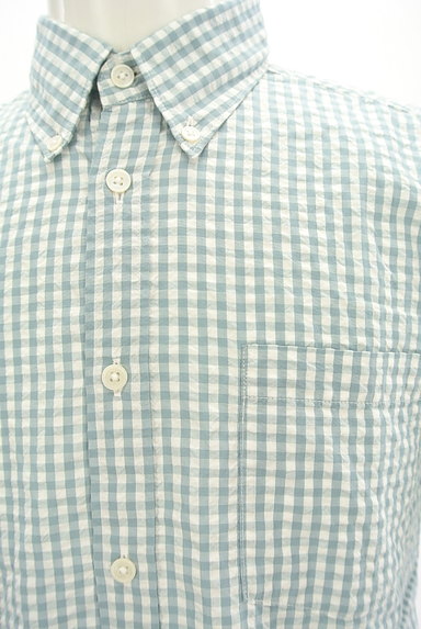 UNITED ARROWS（ユナイテッドアローズ）の古着「ギンガムチェックシャツ（カジュアルシャツ）」大画像４へ
