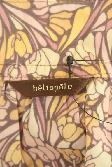 heliopole（エリオポール）の古着「スクエアネック花柄カットソー（カットソー・プルオーバー）」大画像６へ