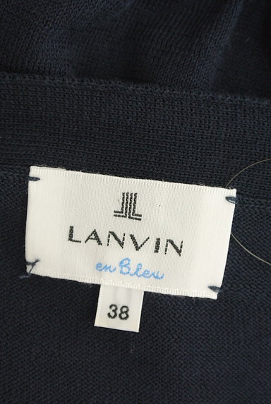 LANVIN en Bleu（ランバンオンブルー）の古着「シフォンフリル七分袖ニット（ニット）」大画像６へ