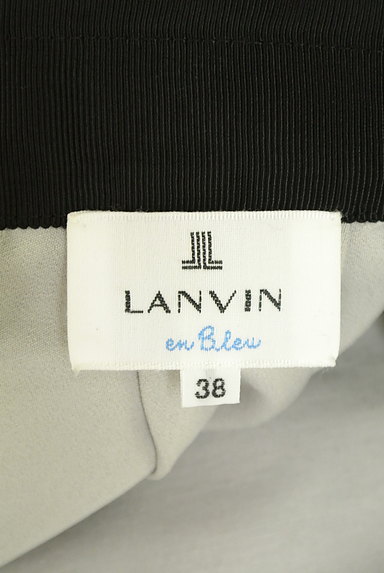 LANVIN en Bleu（ランバンオンブルー）の古着「シャイニーフレアスカート（スカート）」大画像６へ