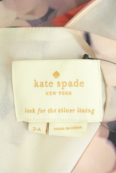 kate spade new york（ケイトスペード ニューヨーク）の古着「華やかプリント美ラインワンピ（ワンピース・チュニック）」大画像６へ