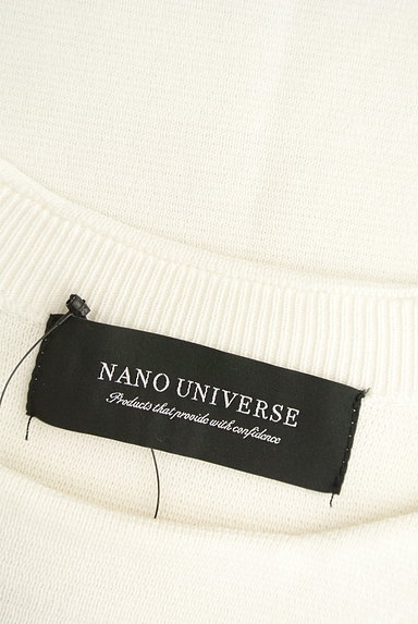 nano・universe（ナノユニバース）の古着「大人シンプルコットンニット（ニット）」大画像６へ