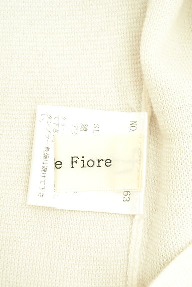 Debut de Fiore by LAISSE PASSE（デビュー・ド・フィオレ）の古着「フレンチスリーブニット＋レーススカート（セットアップ（ジャケット＋スカート））」大画像６へ
