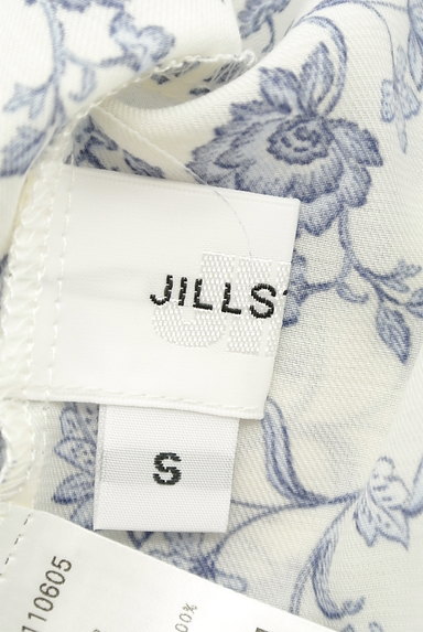 JILL by JILLSTUART（ジルバイジルスチュアート）の古着「バックレースアップ花柄ブラウス（ブラウス）」大画像６へ