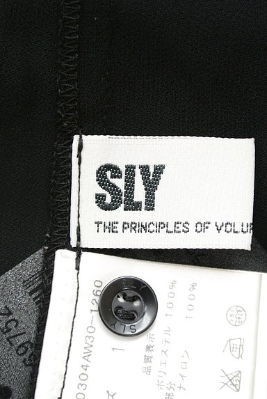 SLY（スライ）の古着「バックレース切替シアーシャツ（ブラウス）」大画像６へ