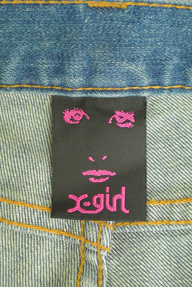 X-girl（エックスガール）の古着「スターポケットスキニーデニム（デニムパンツ）」大画像６へ