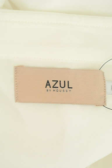 AZUL by moussy（アズールバイマウジー）の古着「サイドスリットシアーロングシャツ（カジュアルシャツ）」大画像６へ
