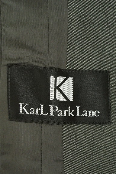 KarL Park Lane（カールパークレーン）の古着「艶素材のテーラードジャケット（ジャケット）」大画像６へ