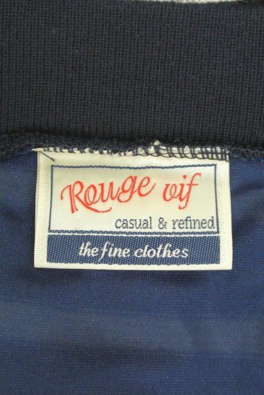 Rouge vif La cle（ルージュヴィフラクレ）の古着「やわらかボーダータイトスカート（スカート）」大画像６へ