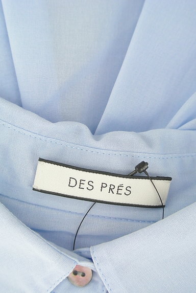 DES PRES（デプレ）の古着「バックシャンなシアーシャツ（カジュアルシャツ）」大画像６へ