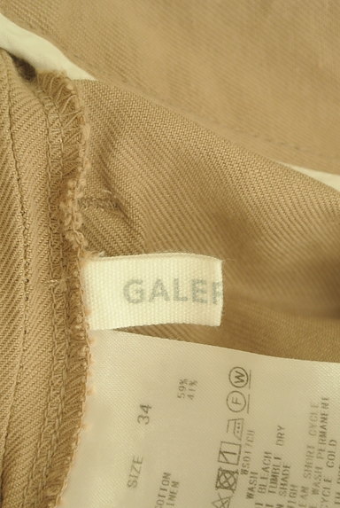 GALERIE VIE（ギャルリーヴィー）の古着「コットンリネンワイドパンツ（パンツ）」大画像６へ
