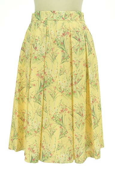 LAISSE PASSE（レッセパッセ）の古着「小花柄タックフレアスカート（スカート）」大画像１へ