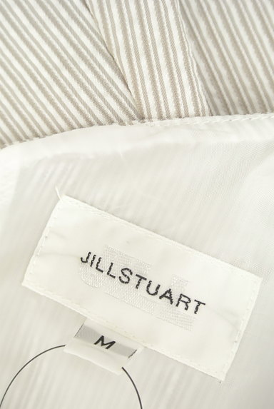 JILL by JILLSTUART（ジルバイジルスチュアート）の古着「やわらかストライプフレアワンピ（ワンピース・チュニック）」大画像６へ