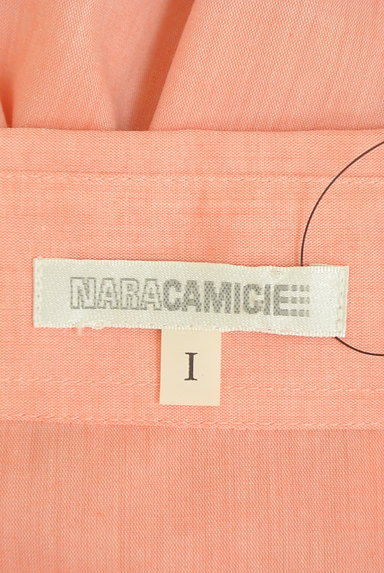 NARA CAMICIE（ナラカミーチェ）の古着「フリルスキッパー襟シャツ（カジュアルシャツ）」大画像６へ