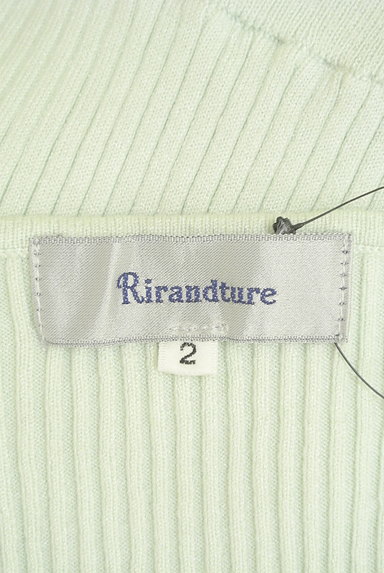 Rirandture（リランドチュール）の古着「パール付きウエストゴムニットワンピ（ワンピース・チュニック）」大画像６へ
