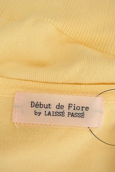 Debut de Fiore by LAISSE PASSE（デビュー・ド・フィオレ）の古着「パールボタン七分袖カーディガン（カーディガン・ボレロ）」大画像６へ