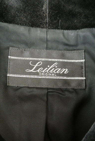 LEILIAN（レリアン）の古着「大人レトロな丸襟ベロアジャケット（ジャケット）」大画像６へ