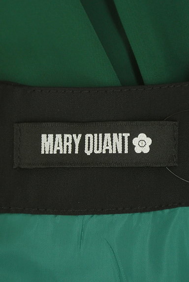 MARY QUANT（マリークワント）の古着「バイカラーミモレ丈ワンピース（キャミワンピース）」大画像６へ