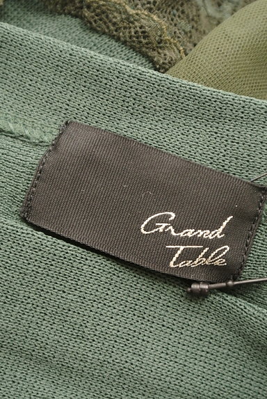 GRAND TABLE（グランターブル）の古着「レースとリボン袖のドルマンニット（ニット）」大画像６へ
