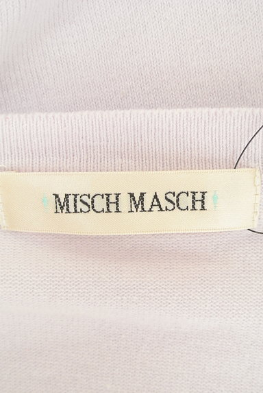 MISCH MASCH（ミッシュマッシュ）の古着「パール装飾格子状編地ニット（ニット）」大画像６へ