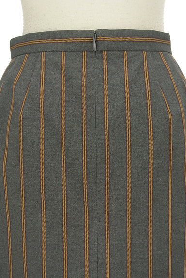 MACKINTOSH PHILOSOPHY（マッキントッシュ フィロソフィー）の古着「膝下丈ストライプ柄タイトスカート（スカート）」大画像４へ