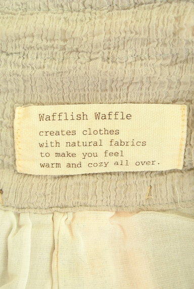 Wafflish Waffle（ワッフリッシュワッフル）の古着「柄切替ロングスカート（ロングスカート・マキシスカート）」大画像６へ