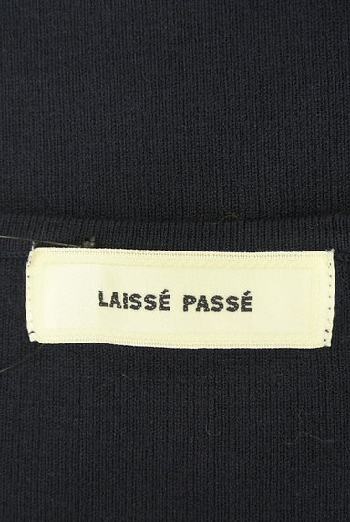 LAISSE PASSE（レッセパッセ）の古着「ドッキングリボンVネックニット（ニット）」大画像６へ