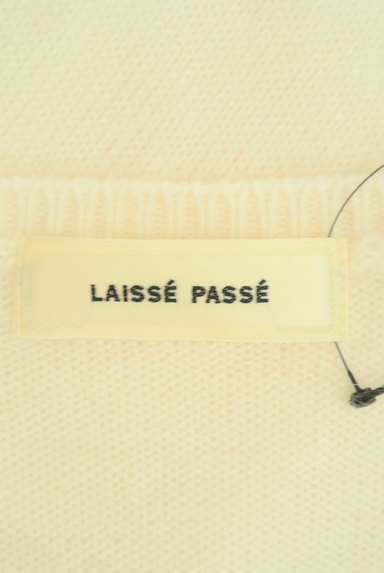 LAISSE PASSE（レッセパッセ）の古着「花刺繍ニットトップス（ニット）」大画像６へ
