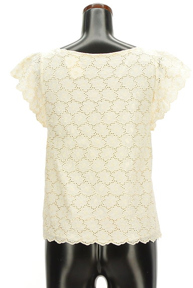 Couture Brooch（クチュールブローチ）の古着「光沢花刺繍フリル袖カットソー（カットソー・プルオーバー）」大画像２へ